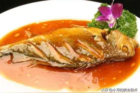 黄花鱼喜欢怎么吃呢，试试这个在家懒人做法，肉质鲜嫩，蜜汁入味图片