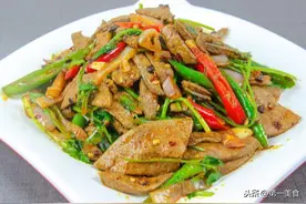 猪肝鲜嫩不老，不单是30秒爆炒出锅，还要掌握这些窍门图片
