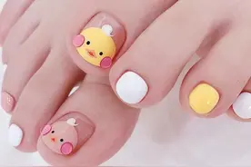 仙女们~换换你的脚美甲吧，图已奉上图片