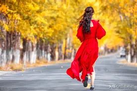 9张漂亮秋景人像示例，总结10个摄影技巧，爱拍照中年女性参考图片