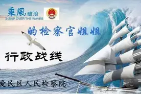 乘风破浪的检察官姐姐——行政战线上的飒爽菊花图片