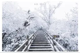你知道五台山的冬天有多冷吗？两层羽绒服不一定抗得住图片