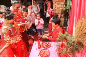 枣庄地区传统婚礼的迎亲流程，这些老规矩你懂吗图片