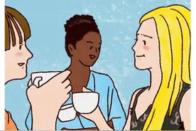 如果女朋友有浓密腋毛，你介意吗？（漫画）图片