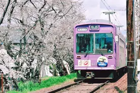 穿山过海的日本电车图片
