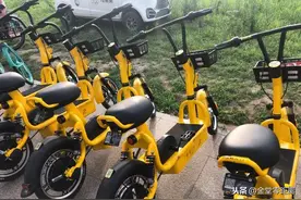 金堂新款共享电动车，走了又来了图片