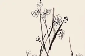 疏影横斜水清浅，暗香浮动月黄昏——胡桐秀书画作品欣赏图片