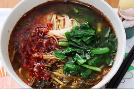 「陕西浆水面」的做法+配方，酸爽的西北家乡味道图片