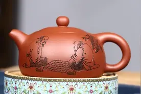 志在必得——原矿清水泥全手工精制紫砂壶图片