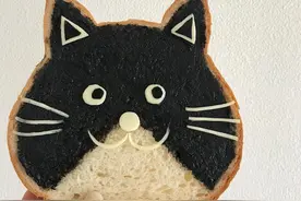 猫奴必吃！日本推出喵喵吐司，超萌的猫脸造型让早餐美味又开心图片