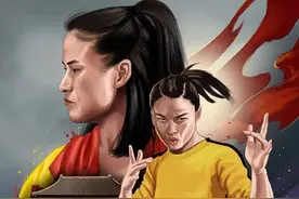 张伟丽：这一拳打在了所有看不起中国人和女性的人脸上图片