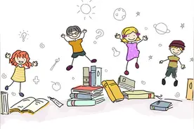 从女儿9岁画的漫画《唐小果上学记》中，我看到了孩子的幽默细胞图片