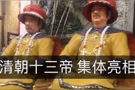 大清十三皇帝 依次排列 你能叫出名字吗？图片