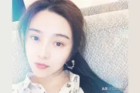 范冰冰晒照终于换新发型，马尾辫甜美减龄，穿衬衫雪白事业线抢镜图片