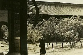 1941年老照片：北京宣武门外法源寺---北京城最古老的名刹图片