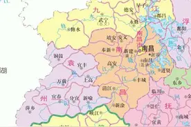 江西宜春的区划史 百年来形状越来越奇怪图片