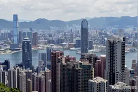 香港；维多利亚港；长廊；建筑楼群；十分壮观图片
