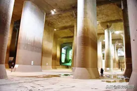 日本东京地下排水系统：世界最先进，规模最大，被誉“地下神殿”图片