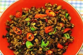 湖南特产湘西外婆菜家常做法，美味营养、好吃下饭，嚼之有劲图片