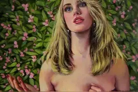 艺术家Annemarie Holloway肖像画作品欣赏图片
