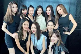 林志颖王力宏老婆组太太女团，滤镜下好显嫩，集体变网红脸不敢认图片