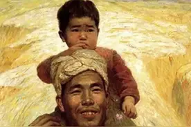 父爱如山：一首歌曲、一幅画作，字里行间道不尽的父爱！图片