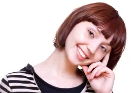 爱笑的女人有福气图片