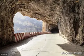 山西太行山挂壁公路图片