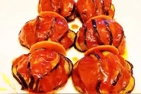 茄子如果做成这样，寓意张灯结彩，还好吃，年夜饭桌怎能少了它图片