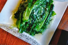 今日菜谱 | 豆豉鲮鱼油麦菜图片