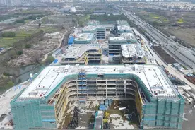 世界第三、亚洲第一云计算总部——杭州阿里云总部项目复工建设图片