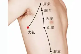 大包，不是肉包子，是大包大揽的意思，统络阴阳络脉，治全身疼痛图片