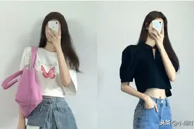 女生秋季酷帅的中性风日常搭配推荐，又A又飒图片