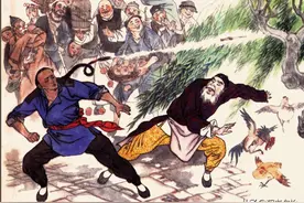 神鞭-中国致公出版社2000 罗希贤 绘 冯骥才小说改编连环画图片