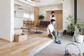 日本玄关进门就有衣柜、储藏室、洗手台，好看实用颜值高图片