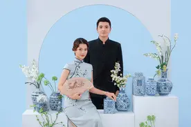 100%客片丨婆婆见人就给人夸我的旗袍婚纱照好看图片