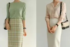 优雅知性会穿的女人，一看就会这2点穿搭技巧，基础款也照样拿下图片