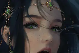 WLOP超美漫画壁纸，这画风美到窒息图片