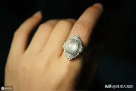 翡翠蛋面越高档，对镶嵌工艺的要求越高图片