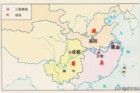 荆州自古以来作为兵家必争之地。魏蜀吴三方势力都想占据荆州图片