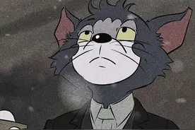 忧伤汤姆猫，成年人的世界真的很难图片