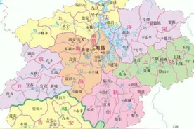 江西跨市区划多年不动  70年来地图越来越奇怪图片