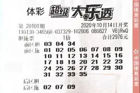 张家口1000万大奖得主自述：一半运气一半技术图片