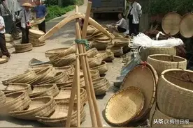 梅州老行当：做竹篾图片