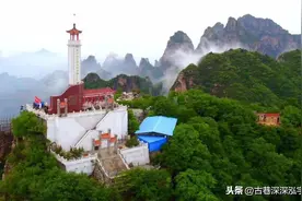 红色旅行教育基地保定易县狼牙山，山势险峻，风景秀丽图片