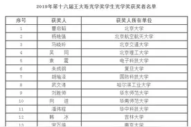 天津大学"男神"校友，荣获王大珩光学奖，全国仅30名获奖者！图片