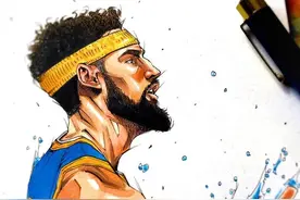 神还原！这7张NBA球星彩绘图，看到最后一张眼里进砖头了图片