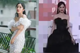 昔日好姐妹零交流？37岁唐嫣与小3岁杨幂现身红毯，美艳动人图片