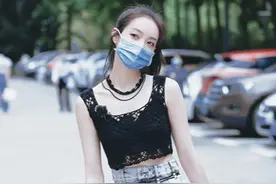 特殊时期，杨幂、程潇、郑爽、热巴等女明星戴口罩，认得出吗？图片