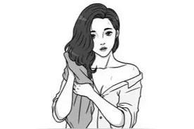 女神和男神洗完澡后的样子（漫画）图片